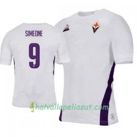 Jalkapallo Pelipaidat ACF Fiorentina Simeone 9 Vieraspaita 2018-2019 Lyhythihainen